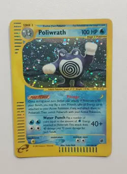 Pokemon Poliwrath 24/165 Expedition Rara Holo Eng - Image 1