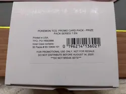 1 Factory Box of 50 Sealed Pokemon Play League Prize Packs Series 7 - Image 1