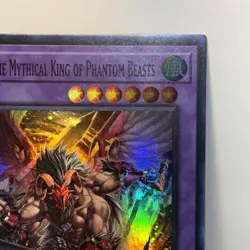 Berfomet the Mythical King of Phantom Beasts AGOV-EN032 Super Rare 1st NM Yugioh - Image 3