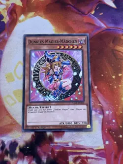 YU-GI-OH! - Dunkles Magier Madchen - LED6-DE000 - 1.Auflage - Image 1