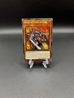 Yu-Gi-Oh: Rescue-ACE Quick Attacker (STARLIGHT RARE) BPRO-EN023 Burst Protocol - Image 1