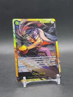 One Piece The Azure Sea’s Seven OP14-120 Crocodile Secret Rare English - Image 3
