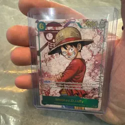 Monkey.D.Luffy SEC Alt Art OP13-118 M OPTCG One Piece Carrying On His Will - Image 3
