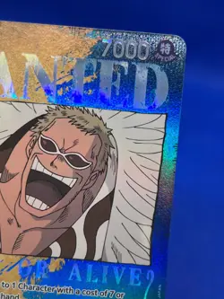One Piece Pillars of Strength Donquixote Doflamingo ST03-009 Wanted Poster NM - Image 4