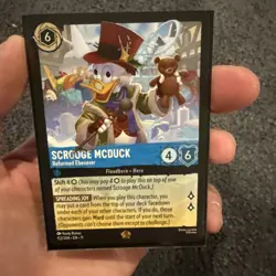 Disney Lorcana Winterspell Scrooge McDuck Reformed Ebenezer Legendary 152/204 NM - Image 4