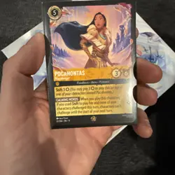 Disney Lorcana Winterspell Pocahontas Peacekeeper 22/204 Legendary NM/Mint - Image 1