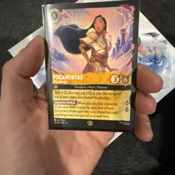 Disney Lorcana Winterspell Pocahontas Peacekeeper 22/204 Legendary NM/Mint - Image 2