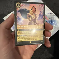 Disney Lorcana Winterspell Pocahontas Peacekeeper 22/204 Legendary NM/Mint - Image 3