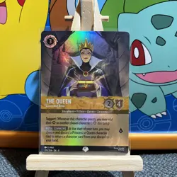 Disney Lorcana Fabled Conceited Ruler The Queen Epic Secret Rare 205/204 - Image 1