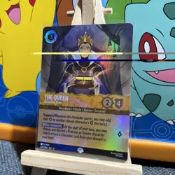 Disney Lorcana Fabled Conceited Ruler The Queen Epic Secret Rare 205/204 - Image 2