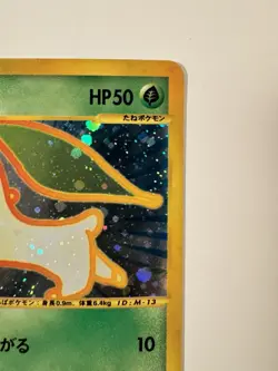 Chikorita Pokemon Holo E-Series McDonald's Promo Japanese 003/018 - Image 5