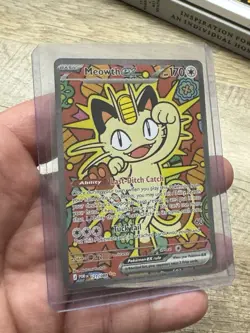 Pokemon Meowth EX Special Illustration Rare English 121/088 Perfect Order - Image 1