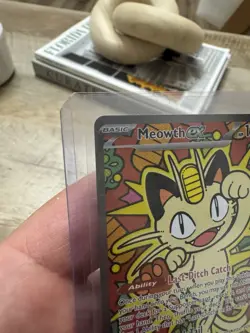 Pokemon Meowth EX Special Illustration Rare English 121/088 Perfect Order - Image 5
