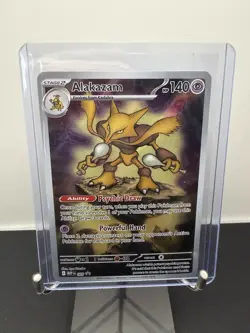 Pokemon TCG Alakazam EX Promo 009 Mega Evolution - Image 1