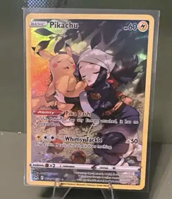 The Pokemon Company Pikachu TG05/TG30 Lost Origin Ultra Rare Holo Ability - Image 1