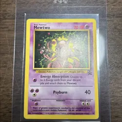 Pokemon Mewtwo 14/53 Wotc Promo Regular 70 HP English 2000 black star promo ⭐ - Image 3