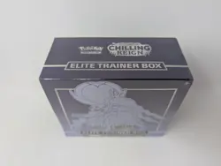 New Factory Sealed Pokemon TCG Chilling Reign Elite Trainer Box - Image 2