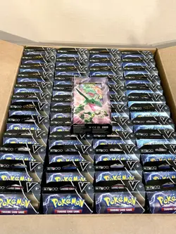 Pokemon TCG: V Battle Rayquaza Deck Case (48) In All - Image 1