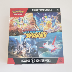 Surging Sparks Booster Bundle Factory Sealed NEW - 6 packs Pokemon TCG SV08 - Image 1