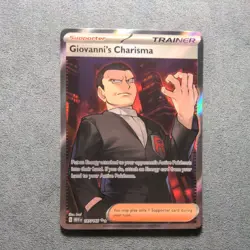 Pokemon English - 151 - Giovanni's Charisma 197/165 - NM - Image 1