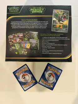 Perfect Order POKEMON CENTER Exclusive Elite Trainer Box ETB Carefully Packaged - Image 2