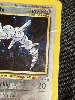 Pokemon TCG Neo Genesis #015/111 Steelix 1st Edition HP - Image 2