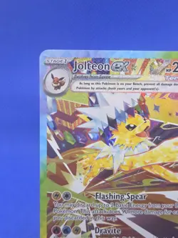 Pokemon Prismatic Evolutions Jolteon ex 153/131 Special Illustration Rare NM - Image 3