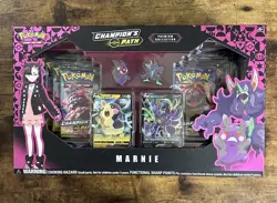 Factory Sealed Pokemon Champion's Path Premium Collection Marnie Box’s! 820650808043 - Image 1