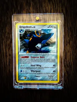 Pokemon TCG Empoleon Lv.52 2/100 COSMOS Holo Rare Stormfront Diamond Pearl 2008 - Image 1