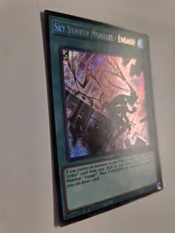 Sky Striker Mobilize - Engage! L26D-ENS10 Secret Rare Alt Art Yugioh 1st Edition - Image 2