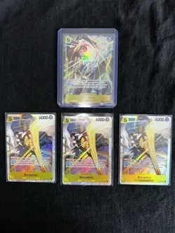 4X Bandai One Piece tcg EB04 Borsalino Blocker Special Holo Card Lot OP15 - Image 2