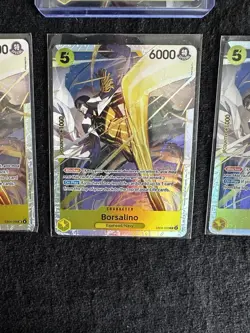 4X Bandai One Piece tcg EB04 Borsalino Blocker Special Holo Card Lot OP15 - Image 5