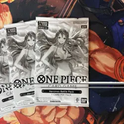 One Piece CCG Heroines Battle Pack X 5 Promo NEW & SEALED ENGLISH - Image 2