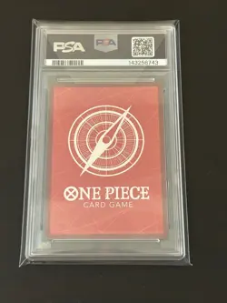 2025 ONE PIECE PROMOS PSA MAGAZINE EXCLUSIVE #001 SHANKS PSA 10 - Image 4