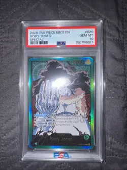POP 3 - GOLD Hody Jones EB02 - PSA 10 - One Piece Anime 25th Coll- English - Image 1