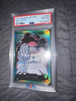 POP 3 - GOLD Hody Jones EB02 - PSA 10 - One Piece Anime 25th Coll- English - Image 2