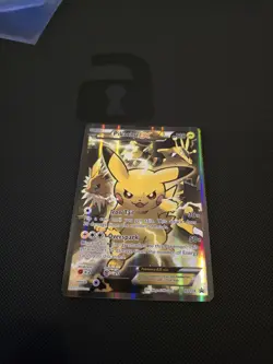 Pikachu EX XY124 - Black Star Promo - Holo Full Art - Pokemon Card TCG 2016 - Image 2