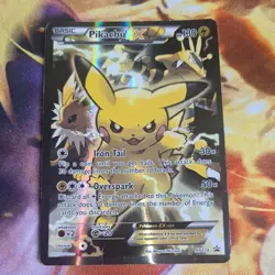 Pokemon Pikachu TCG EX XY124 Generations 2016 Black Star Promo Holo Card - Image 1