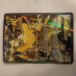 Pikachu EX XY124 Black Star Promo 2016 Holo Pokemon Card TCG - Image 1
