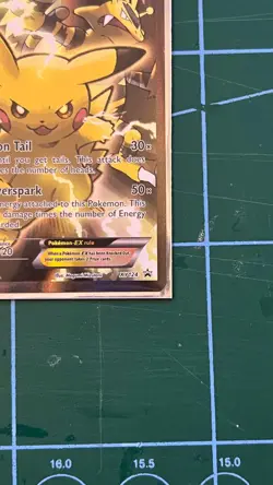 Pokemon Pikachu TCG EX XY124 Generations 2016 Black Star Promo Holo Card - Image 4