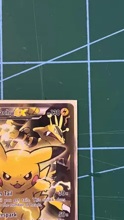 Pokemon Pikachu TCG EX XY124 Generations 2016 Black Star Promo Holo Card - Image 5