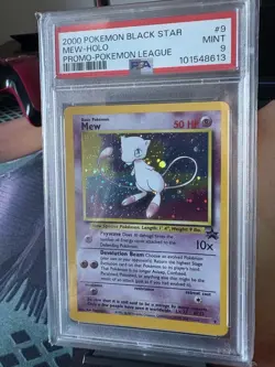 Mew PSA 9 - WOTC Promo Holo Black Star Pokemon Card 2000 - Image 4