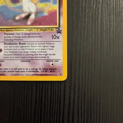 Mew Holo #9 Black Star Movie Promo 2000 Pokemon Card - Image 5
