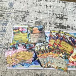 Pokemon EX Holo Full Art Card Lot - Prismatic Evolutions, Journey Together, 12 - Image 1