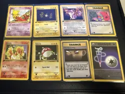 POKEMON TEAM ROCKET 1st Edition bundle of 8 cards. Lot 4 - Image 1