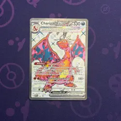 Charizard ex 056 Sv: Scarlet & Violet Black Star Promo Cards POKEMON NEAR MINT - Image 1