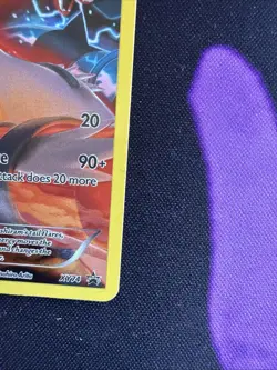 Reshiram XY74 Holo Full Art Black Star Promo Pokemon Card - Image 4