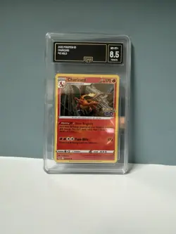 Pokemon 2022 GO Charizard 010/078 Holo Rare GMA 8.5 Graded Card - Image 1