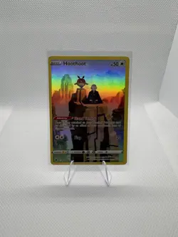 Pokemon Hoothoot TG12/TG30 Ultra Rare Full Art Holo Astral Radiance 50 HP Card - Image 1