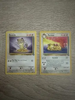 Pokemon Cards Meowth Persian Jungle Set with Bonus Gift - Image 1